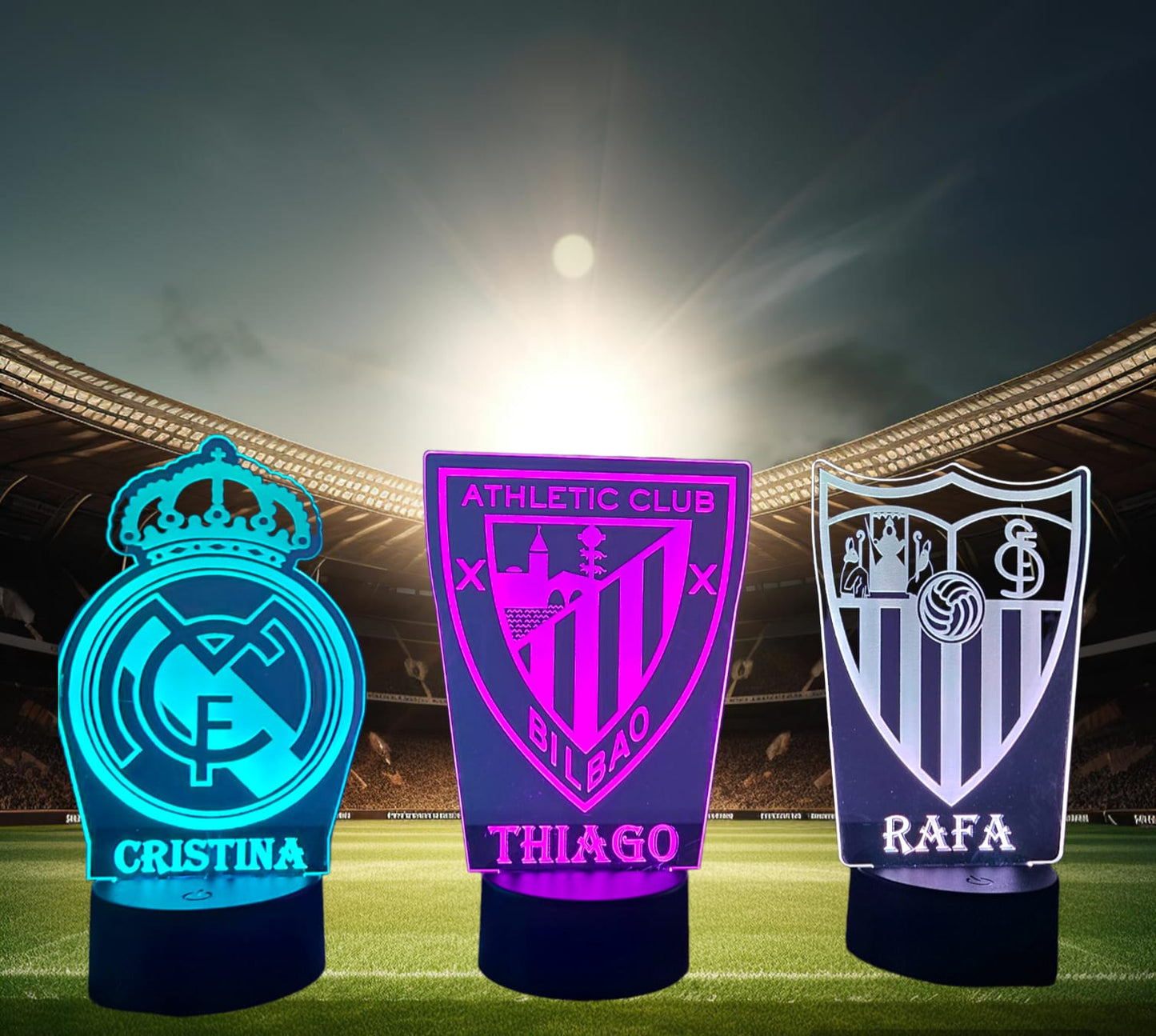 Lámpara de Fútbol Personalizable