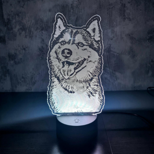 Lámpara de Mascota Personalizable