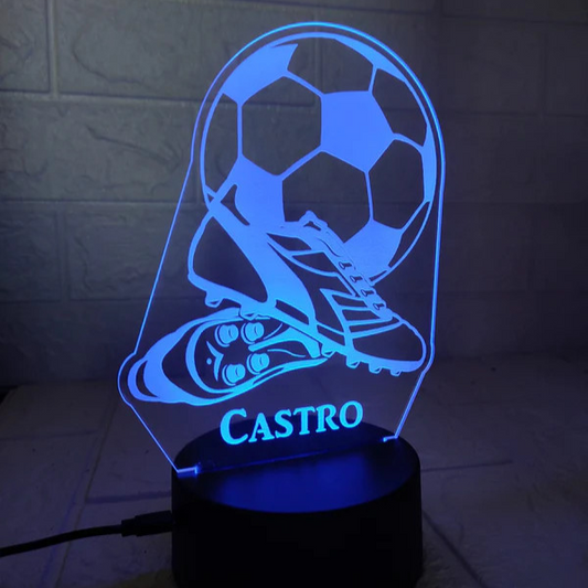 Lámpara de Fútbol Personalizable
