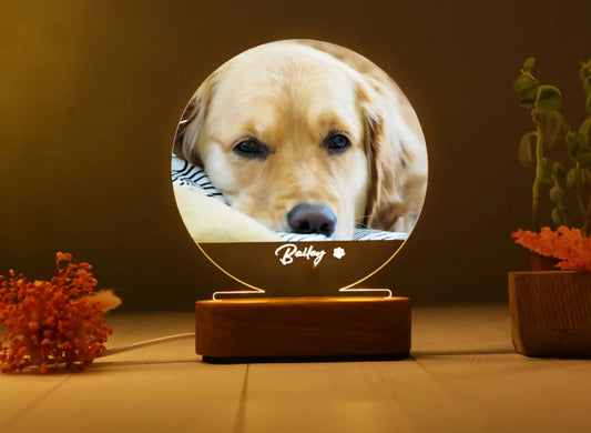 Lámpara Personalizada Foto de Mascota